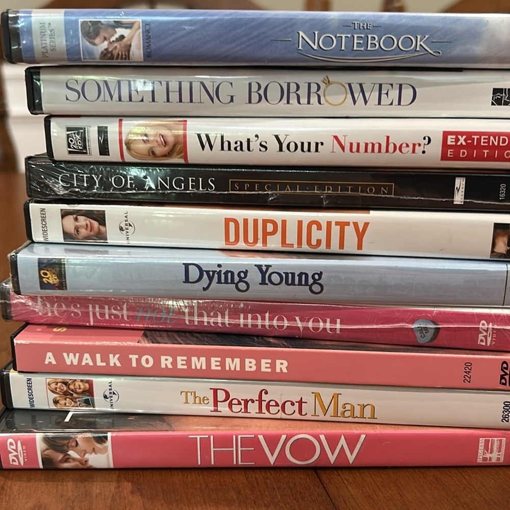 Lot of 10 Classic Romance DVDs movies | The Notebook, the vow, walk to remember - Picture 3 of 4